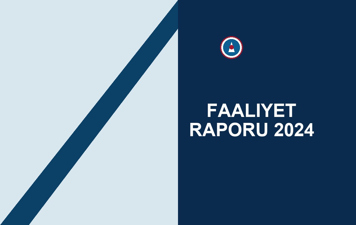 2024 yılı idare faaliyet raporu kapağı